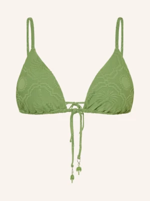Obrázek produktu Seafolly Trojúhelníkový Horní Díl Bikin Oasis světle zelená