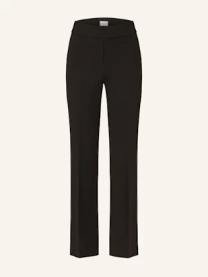 Obrázek produktu Seductive Bootcut Kalhoty Nanou Z Žerzejového Materiálu černá