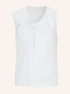 Obrázek produktu Selected Femme Blůza Z Mušelínu bílá / tmavě modrá