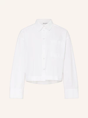 Obrázek produktu Selected Femme Cropped Košilová Halenka bílá
