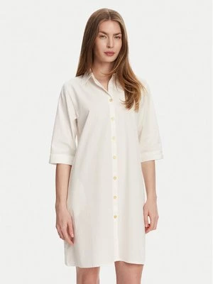 Obrázek produktu Selmark Košilové šaty BM033 Écru Relaxed Fit