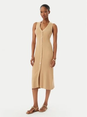 Obrázek produktu Selmark Plážové šaty BO796 Světle béžová Slim Fit