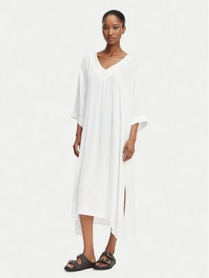 Obrázek produktu Selmark Plážové šaty V-Neck BN395 Bílá Relaxed Fit
