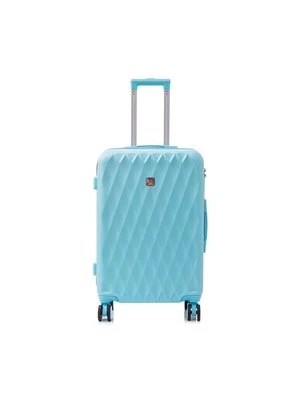 Obrázek produktu Semi Line Velký kufr T5723-4 Světle modrá