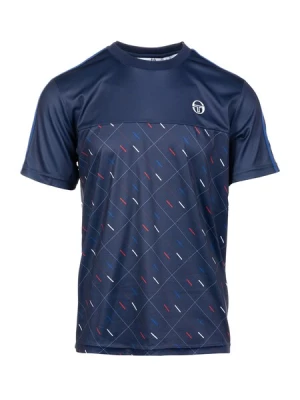 Obrázek produktu Sergio Tacchini Funkční tričko 'Scotland'  modrá / tmavě modrá / červená / bílá