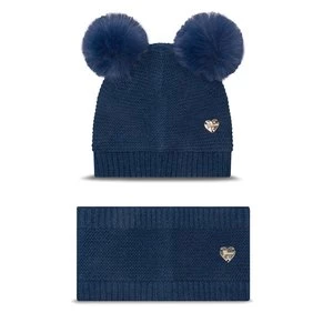 Obrázek produktu Set čepice a tunelová šála Guess A4BZ01 Z2QP0 Modrá