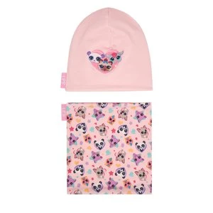 Obrázek produktu Set čepice a tunelová šála LITTLEST PET SHOP CEO-ACCCS-AW25-320LPS Růžová