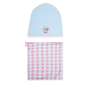 Obrázek produktu Set čepice a tunelová šála Mickey&Friends CEO-ACCCS-AW25-220DSTC Modrá