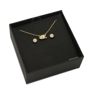 Obrázek produktu Set náušnice a náhrdelník Coach Signature Necklace & Earring Set 37412845GLD110 Zlatá