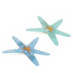 Obrázek produktu Set sponek do vlasů Pieces Pclana 2-Pack Hairclip 17156212 Modrá