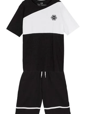 Obrázek produktu Shirt chłopięcy + krótkie spodnie shirtowe (2 części), z bawełny organicznej bonprix