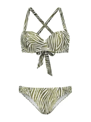 Obrázek produktu Shiwi Bikiny 'NORA'  zelená / bílá