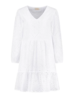 Obrázek produktu Shiwi Šaty 'BRODERIE ANGLAISE'  bílá