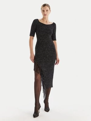Obrázek produktu Simona Corsellini Koktejlové šaty A25CEABO5001 Černá Slim Fit