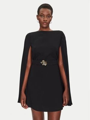 Obrázek produktu Simona Corsellini Koktejlové šaty P25CPAB05501 Černá Loose Fit