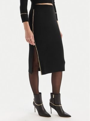 Obrázek produktu Simona Corsellini Pouzdrová sukně A25CPGOE0101 Černá Slim Fit