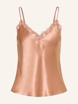 Obrázek produktu Simone Pérèle Pyžamový Top Love Me Z Hedvábí růžová