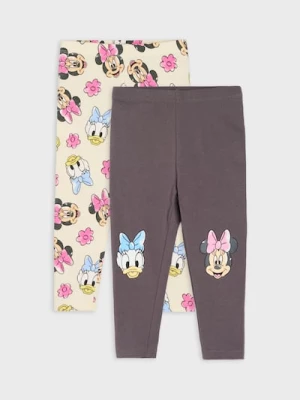 Obrázek produktu Sinsay - 2 balení bavlněných legín Daisy and Minnie - šedá