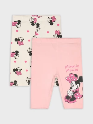 Obrázek produktu Sinsay - 2 balení bavlněných legín Minnie Mouse - růžová
