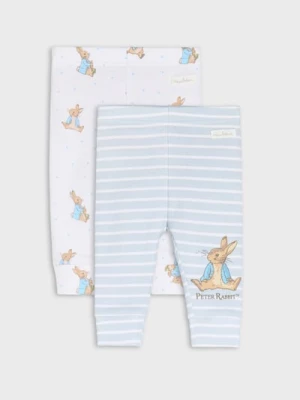 Obrázek produktu Sinsay - 2 balení bavlněných legín Peter Rabbit - bílá