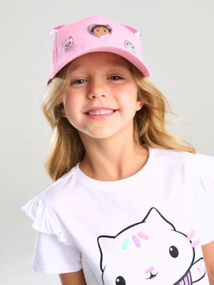 Obrázek produktu Sinsay - Bavlněná baseballová kšiltovka Gabby's Dollhouse - pastelová růžová