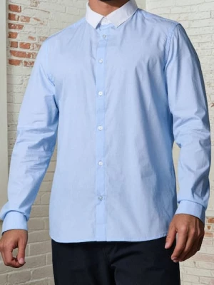 Obrázek produktu Sinsay - Bavlněná košile slim fit - modrá