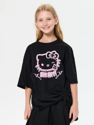 Obrázek produktu Sinsay - Bavlněná košilka s potiskem Hello Kitty - černá