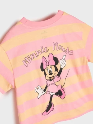 Obrázek produktu Sinsay - Bavlněná košilka s potiskem Minnie Mouse - růžová