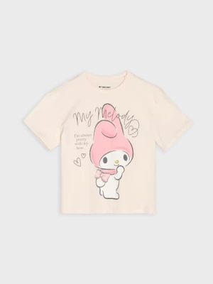 Obrázek produktu Sinsay - Bavlněná košilka s potiskem My Melody - krémová