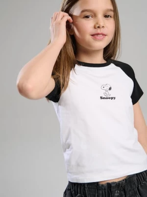 Obrázek produktu Sinsay - Bavlněná košilka s potiskem Peanuts - bílá