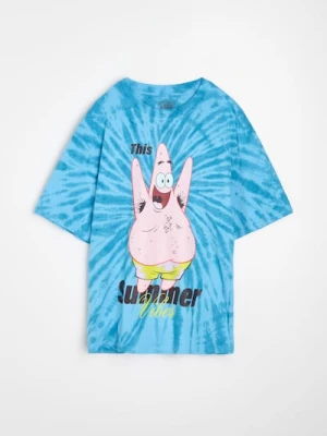 Obrázek produktu Sinsay - Bavlněná košilka s potiskem SpongeBob - vícebarevná