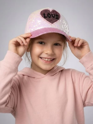 Obrázek produktu Sinsay - Bavlněná kšiltovka s flitry - růžová