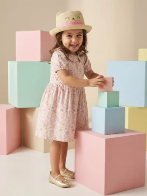 Obrázek produktu Sinsay - Bavlněné babydoll šaty se vzorem - vícebarevná