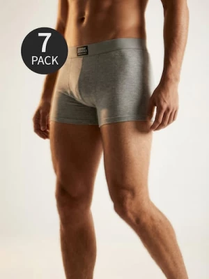 Obrázek produktu Sinsay - Bavlněné boxerky 7 pack - šedá