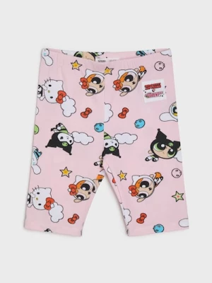Obrázek produktu Sinsay - Bavlněné cyklistické kraťasy Hello Kitty and Friends The Powerpuff Girls - růžová