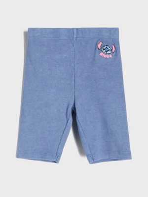 Obrázek produktu Sinsay - Bavlněné cyklistické kraťasy Stitch - světle modrá