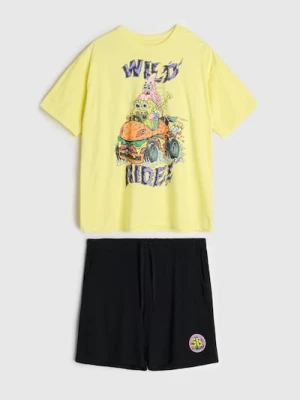 Obrázek produktu Sinsay - Bavlněné dvoudílné pyžamo SpongeBob - vícebarevná