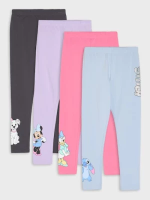 Obrázek produktu Sinsay - Bavlněné legíny 4 pack Disney - vícebarevná