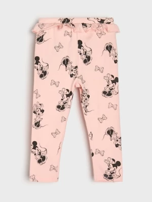 Obrázek produktu Sinsay - Bavlněné legíny s vzorem Minnie Mouse - růžová