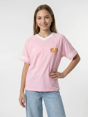 Obrázek produktu Sinsay - Bavlněné oversize tričko s potiskem Gudetama - růžová