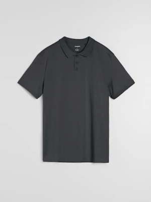Obrázek produktu Sinsay - Bavlněné polo tričko - šedá