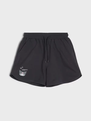 Obrázek produktu Sinsay - Bavlněné šortky Kuromi - šedá