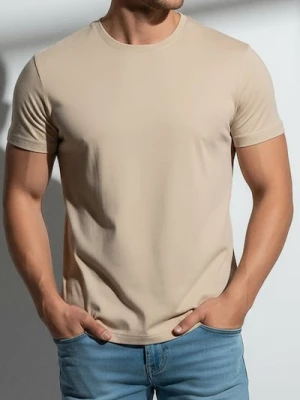 Obrázek produktu Sinsay - Bavlněné tričko Basic - béžová
