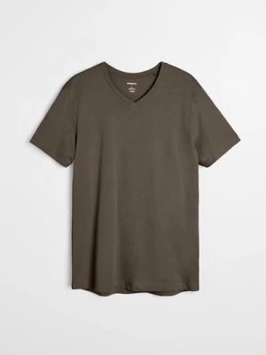 Obrázek produktu Sinsay - Bavlněné tričko Basic - green spruce