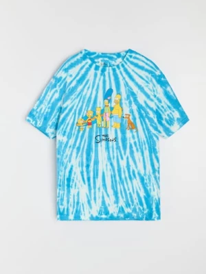Obrázek produktu Sinsay - Bavlněné tričko comfort fit s potiskem The Simpsons - vícebarevná