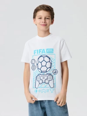 Obrázek produktu Sinsay - Bavlněné tričko s krátkým rukávem FIFA - bílá