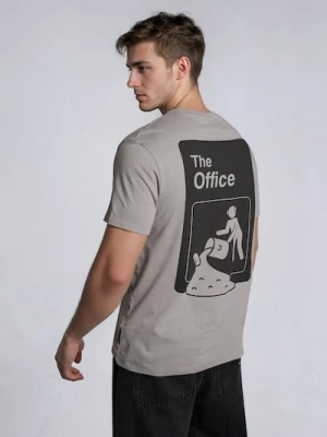 Obrázek produktu Sinsay - Bavlněné tričko s krátkým rukávem The Office - šedá