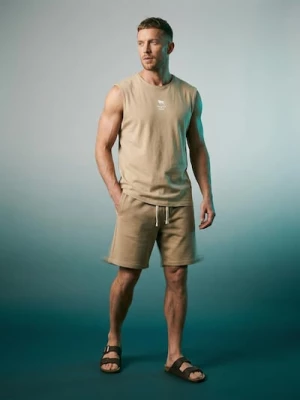 Obrázek produktu Sinsay - Bavlněné tričko tank top - béžová