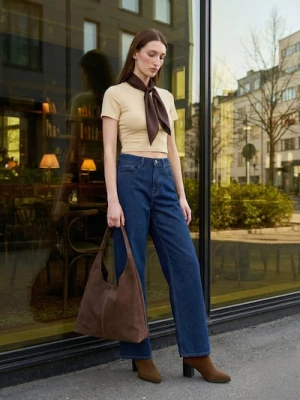Obrázek produktu Sinsay - Bavlněné tričko - yellow jeans