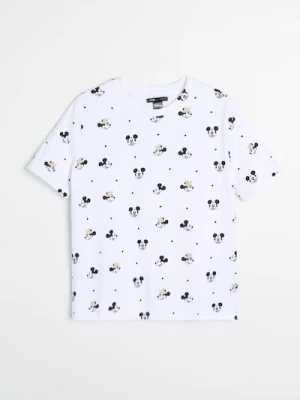 Obrázek produktu Sinsay - Bavlněné vzorované tričko Minnie and Mickey - vícebarevná